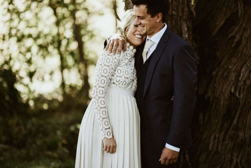 Long Maternity Plus Size Wedding Dress - Blossom Wedding