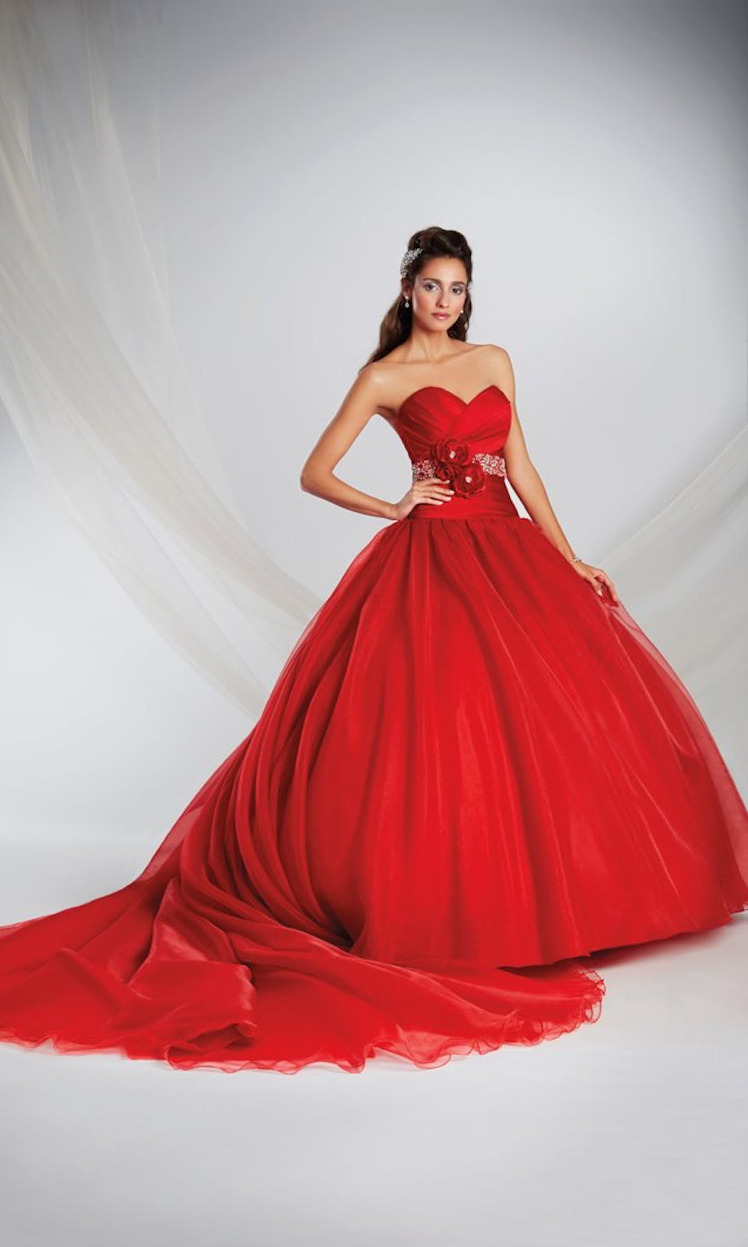 [For Rent ONLY] Snow White Disney Fairy Tale Wedding Dress in Sweet Scarlet (Ball Gown) - AA250 - Blossom Wedding